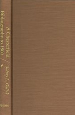 A Chesterfield Bibliography to 1800